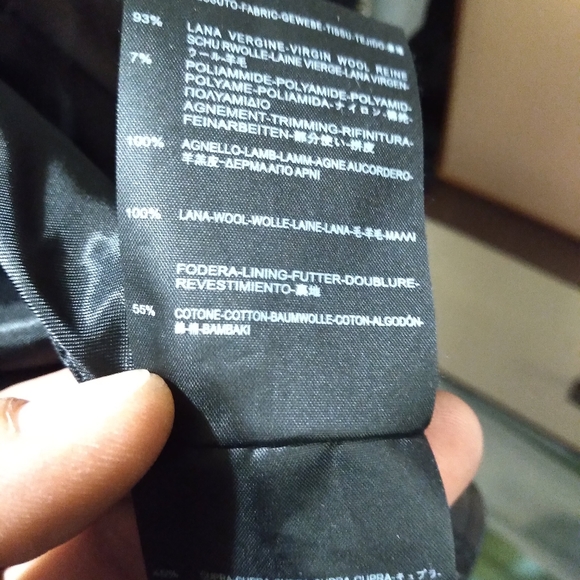 Saint Laurent Leather Biker Jacket Size 38 - Picture 11 of 12